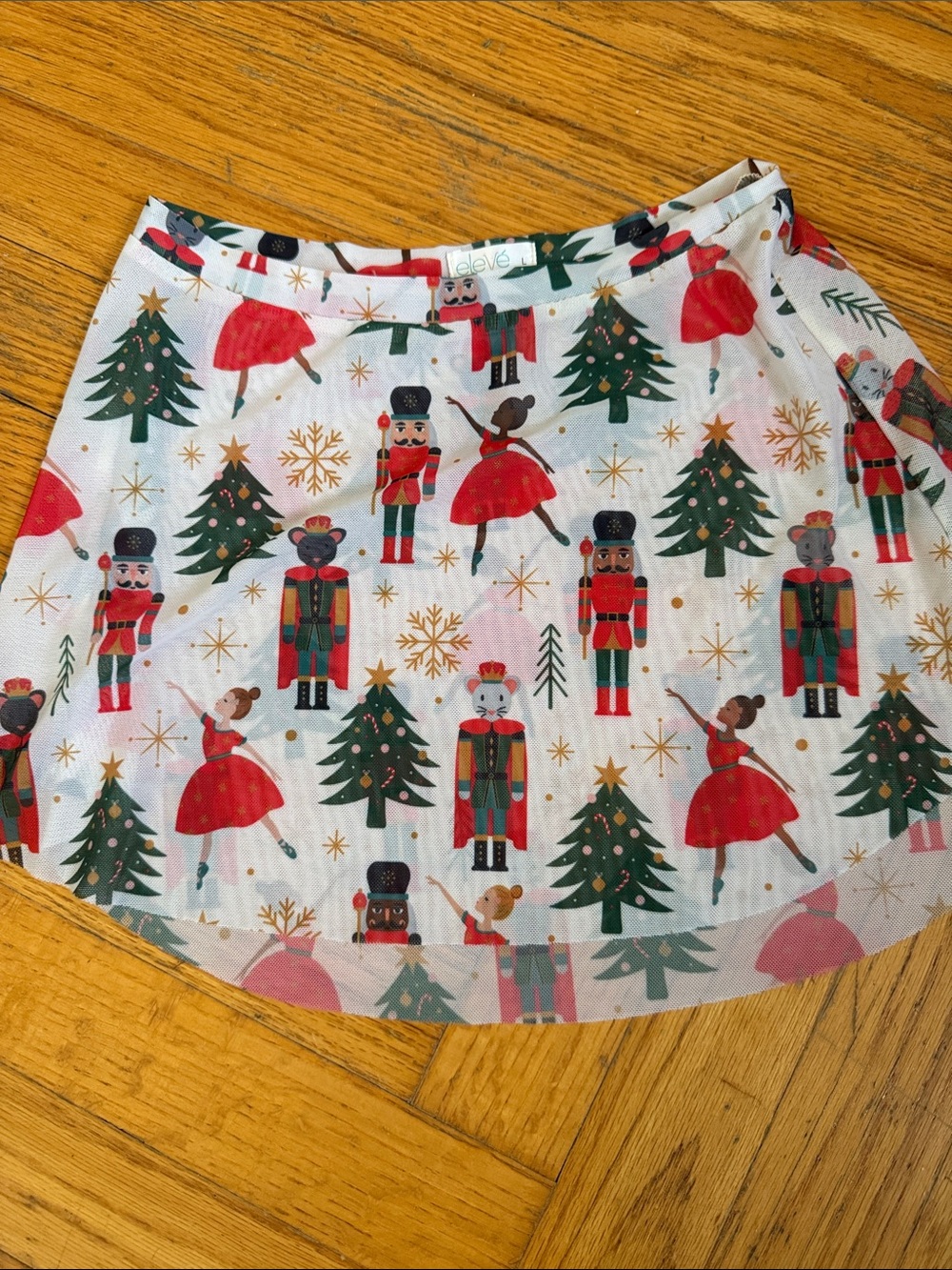 Eleve Dancewear Girls Nutcracker Skirt - size large